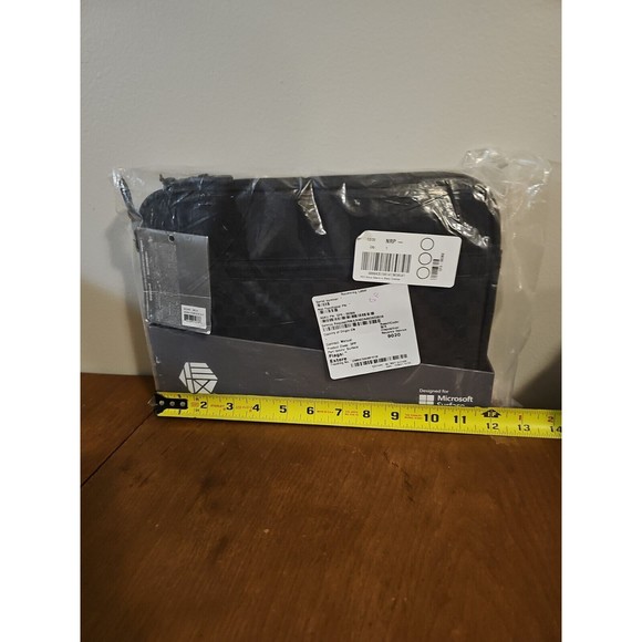 HEX Mona Sleeve Case for Microsoft Surface Go Black - Checkered - NEW with Tags - Picture 4 of 5